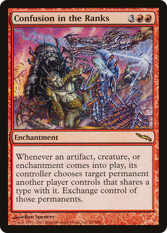 Confusion in the Ranks (MRD-087)  Foil - Mirrodin