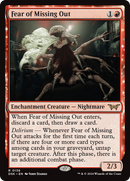Fear of Missing Out (DSK-136)  - Duskmourn: House of Horror: (enchantment)