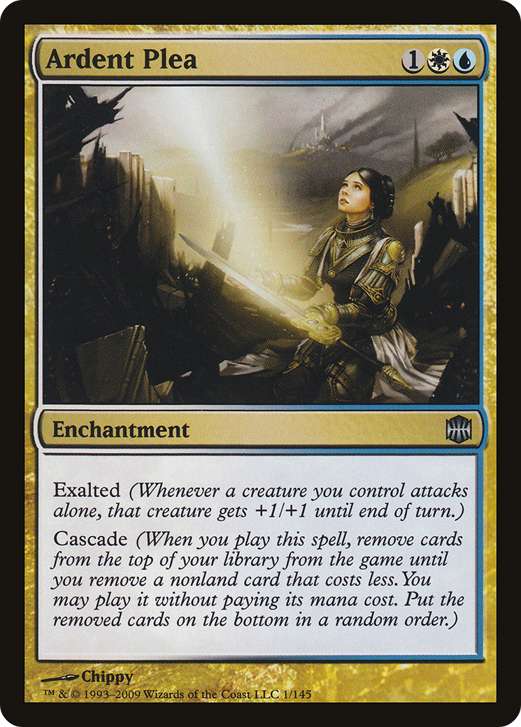 Ardent Plea (ARB-001)  Foil - Alara Reborn