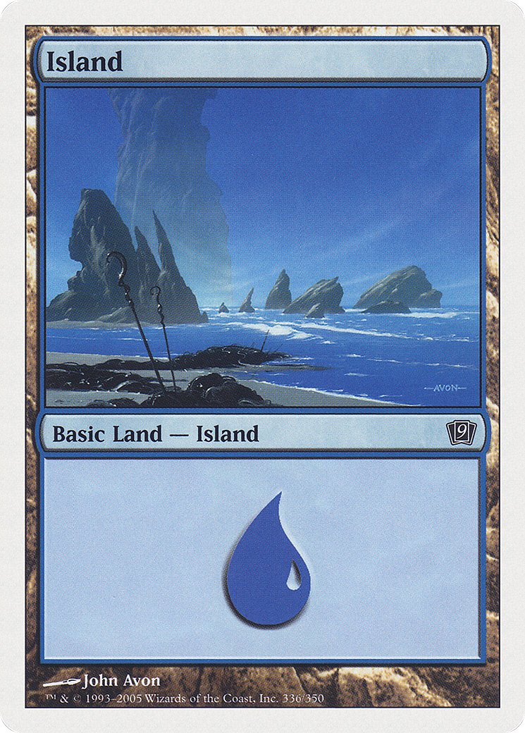 Island (336) (9ED-336) - Ninth Edition
