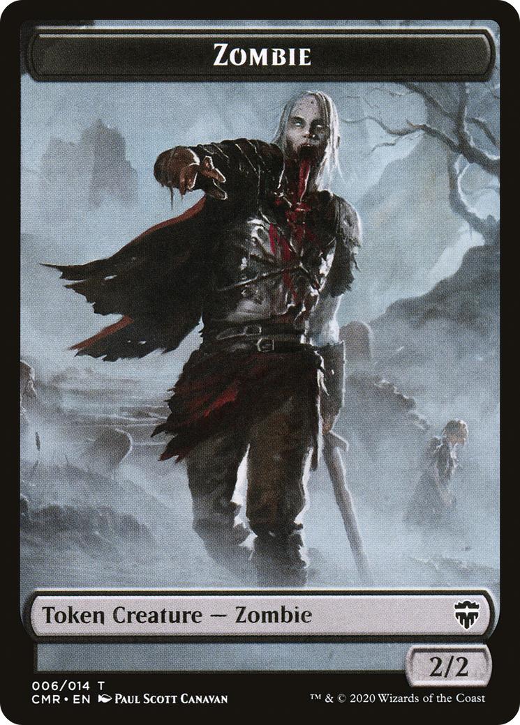 Zombie Token (CMR-006) - Commander Legends Tokens