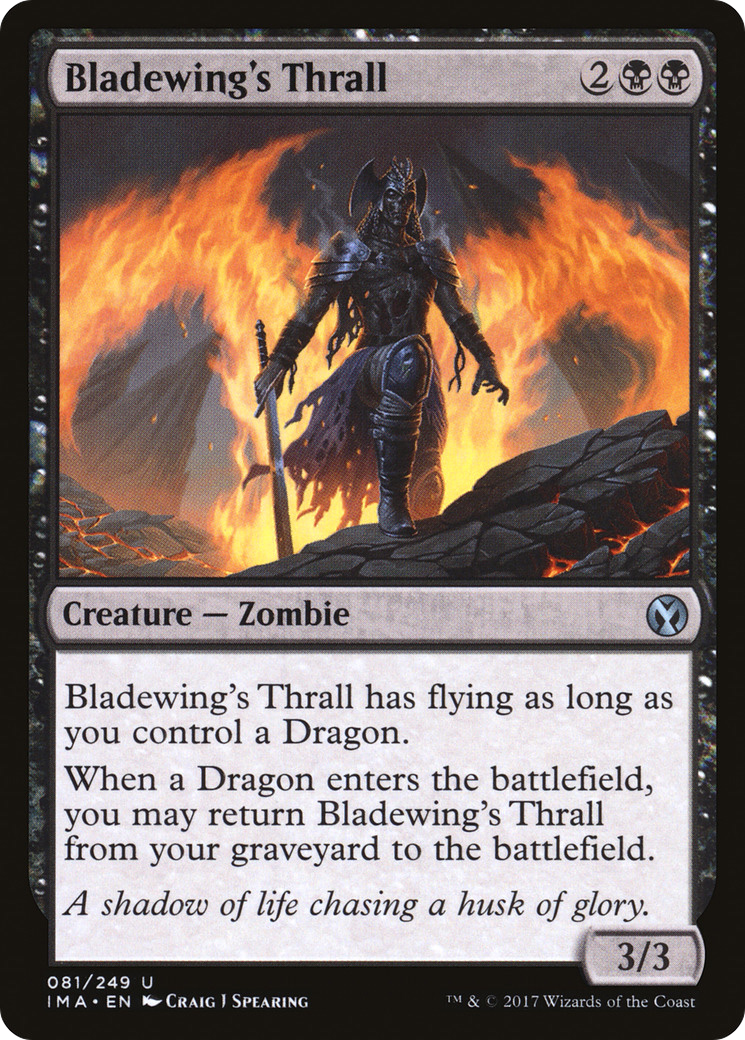 Bladewing's Thrall (IMA-081)  - Iconic Masters