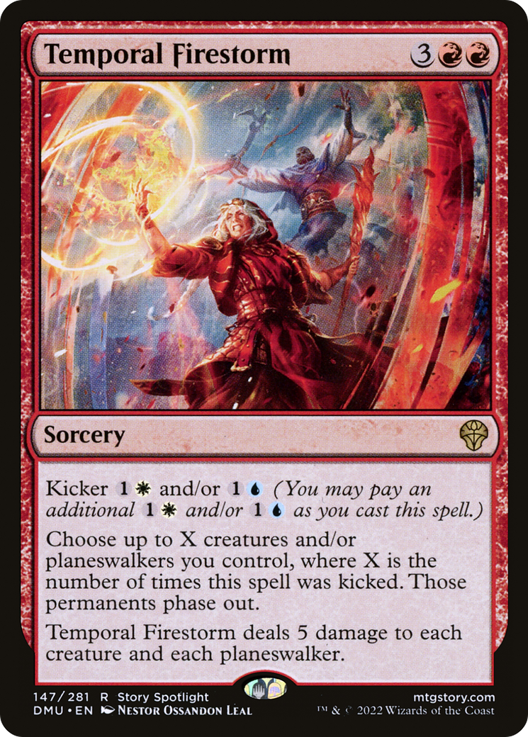 Temporal Firestorm (DMU-147)  Foil - Dominaria United