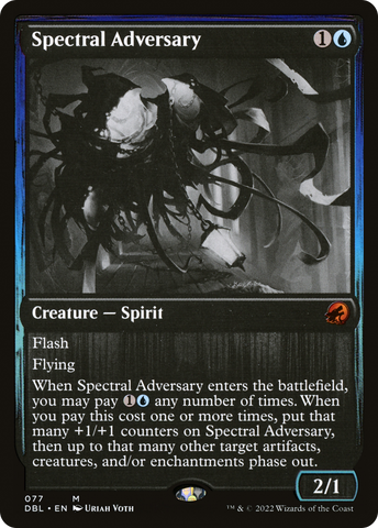 Spectral Adversary (DBL-077)  Foil - Innistrad: Double Feature