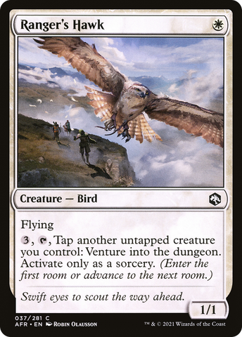 Ranger's Hawk (AFR-037)  - Adventures in the Forgotten Realms