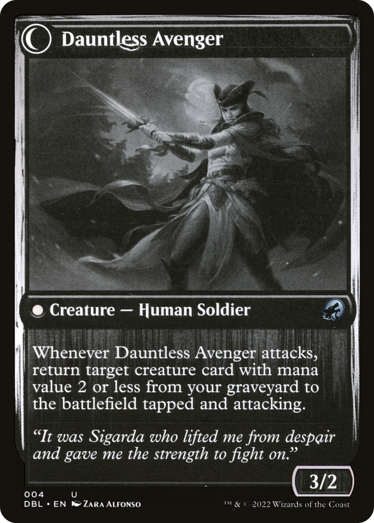 Bereaved Survivor (DBL-004) - Innistrad: Double Feature: (Double Faced Transform) Foil