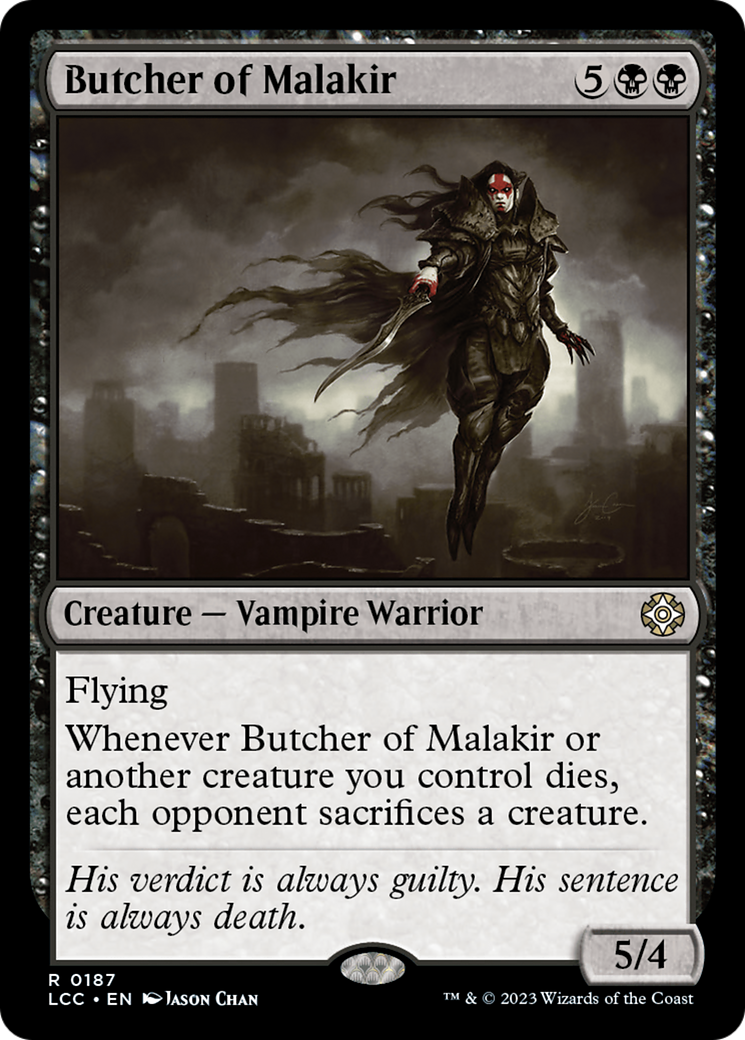 Butcher of Malakir (LCC-187)  - The Lost Caverns of Ixalan Commander