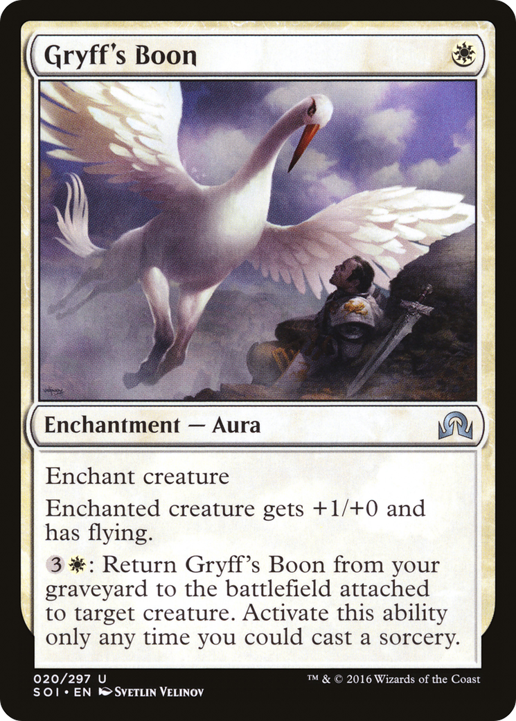 Gryff's Boon (SOI-020)  - Shadows over Innistrad