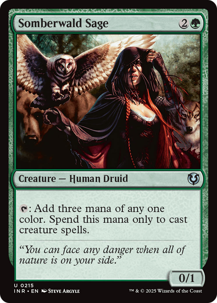Somberwald Sage (INR-215)  Foil - Innistrad Remastered