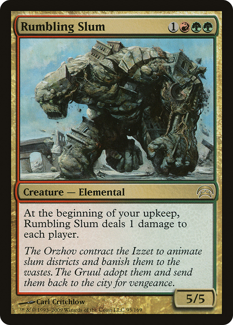 Rumbling Slum (HOP-093)  - Planechase