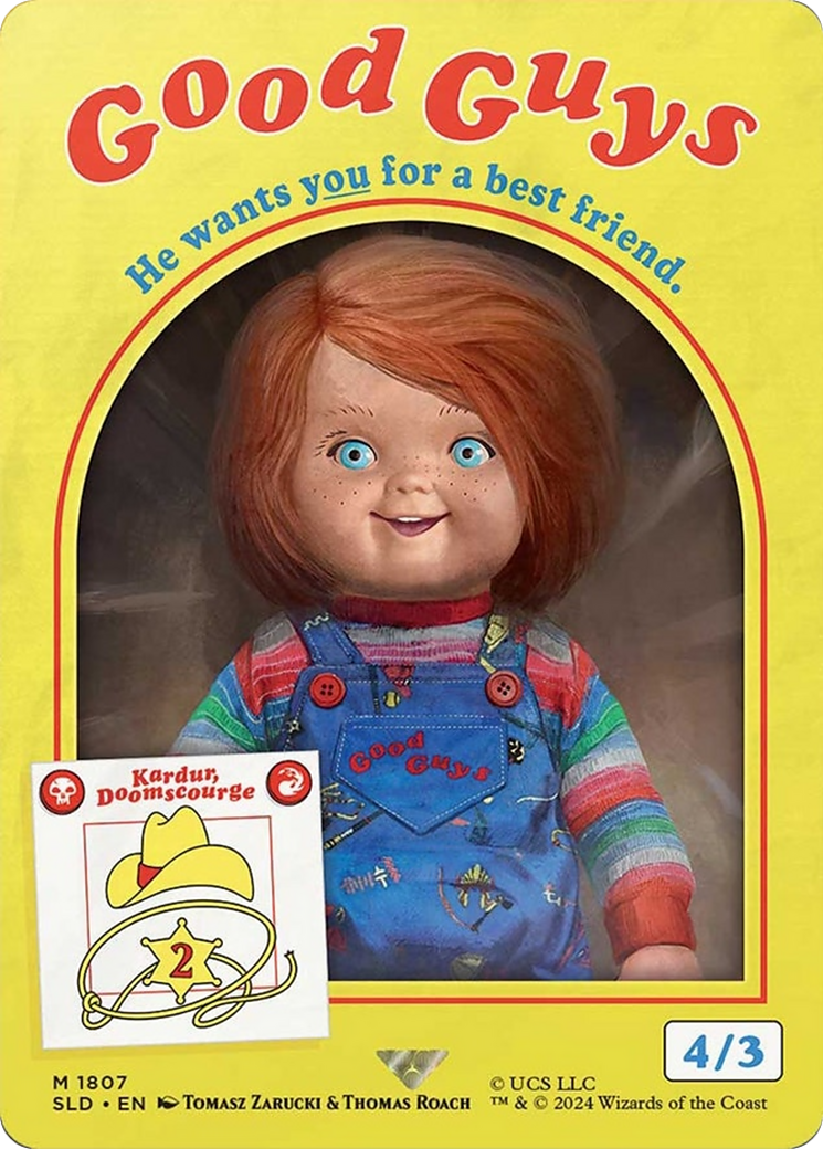 Sorry, Jack . . . Chucky's Back - Phyrexian Reclamation (SLD-1808)  Foil - Secret Lair Drop / Sorry, Jack . . . Chucky's Back (Borderless)