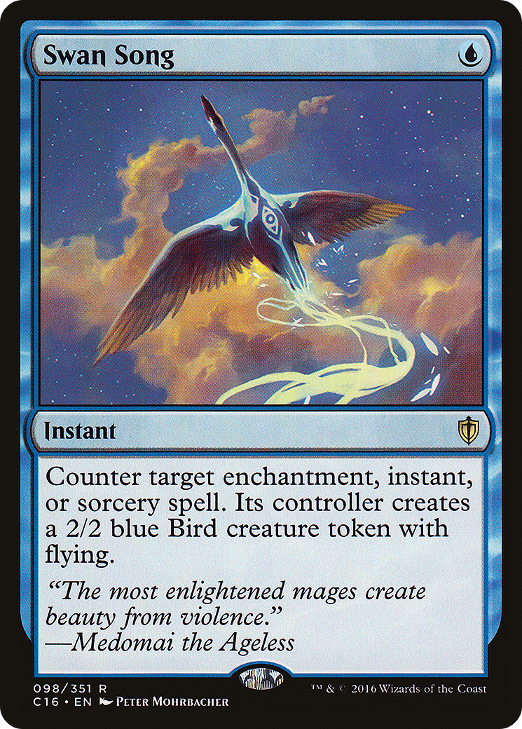 Swan Song (C16-098)  - Commander 2016