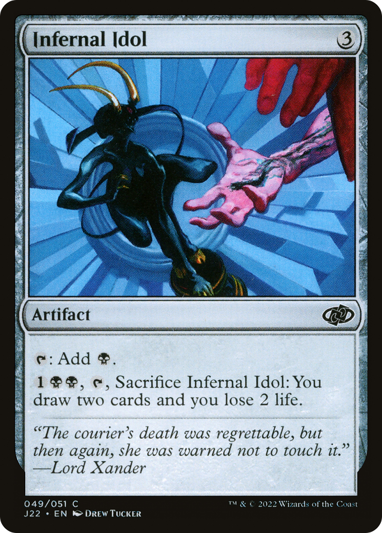 Infernal Idol (J22-049) - Jumpstart 2022