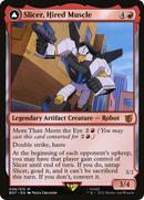 Slicer, Hired Muscle (BOT-006)  Foil - Transformers: (convertdfc)