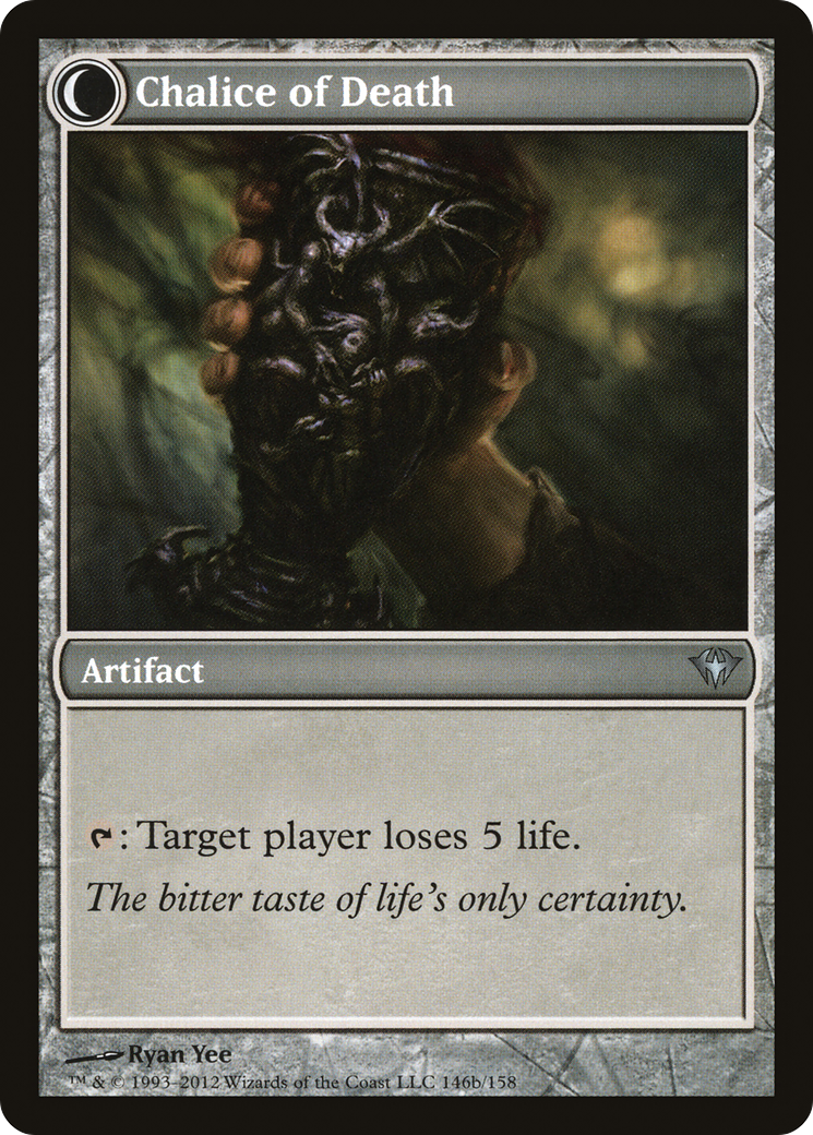Chalice of Life (DKA-146)  - Dark Ascension: (Double Faced Transform)