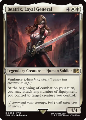 Beatrix, Loyal General (FIN-554)  - FINAL FANTASY
