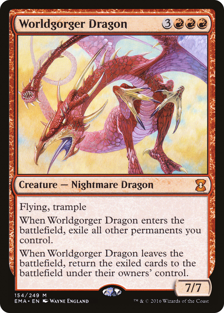 Worldgorger Dragon (EMA-154)  - Eternal Masters