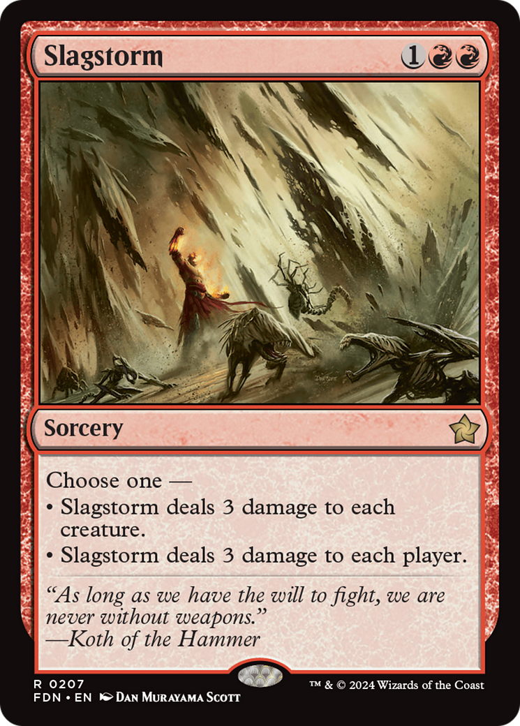 Slagstorm (FDN-207)  Foil - Foundations