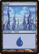 Island (293) (MRD-293)  - Mirrodin
