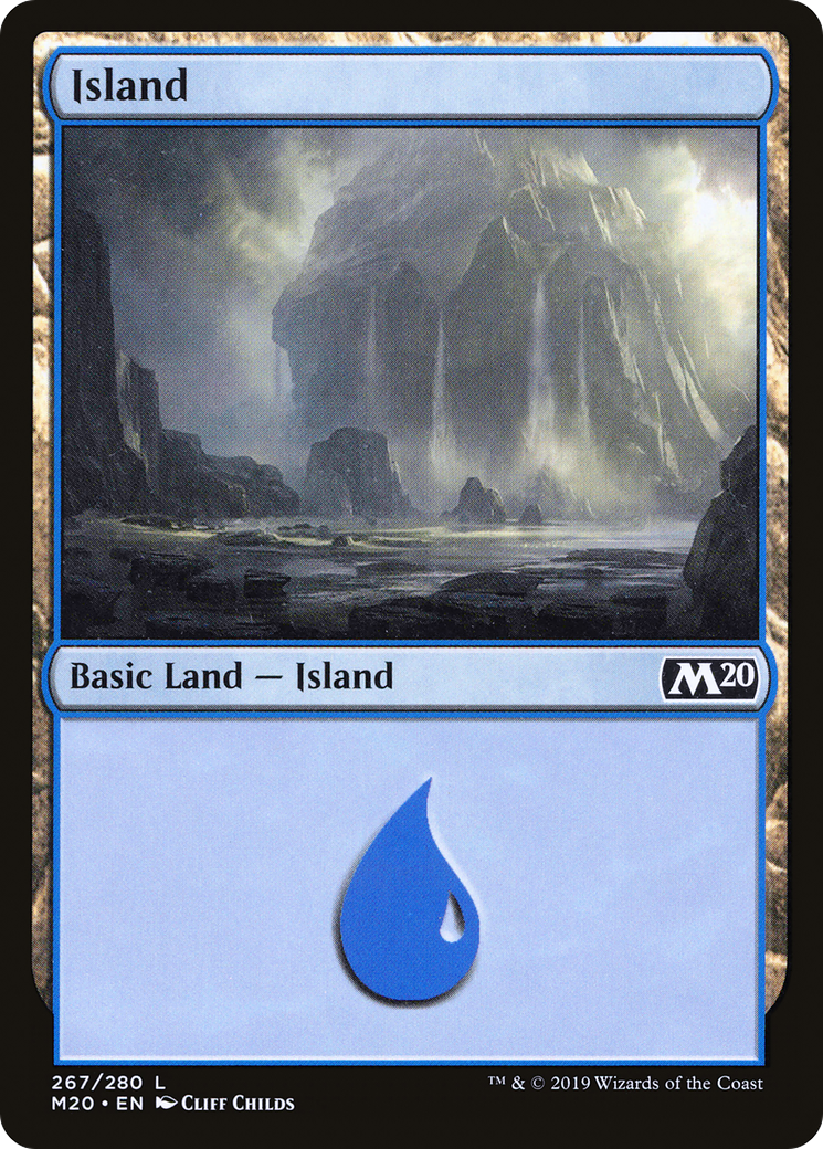 Island (267) (M20-267)  - Core Set 2020