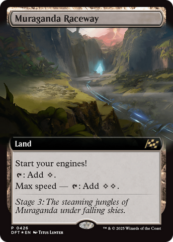 Muraganda Raceway (0426) (Extended Art) (DFT-426)  Foil - Aetherdrift: (Extended Art)