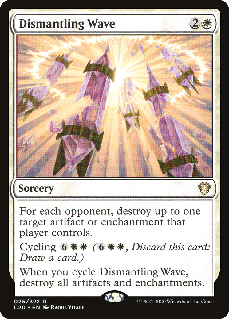 Dismantling Wave (C20-025)  - Commander 2020