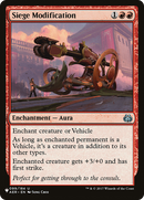 Siege Modification (LIST-099/184)  - The List