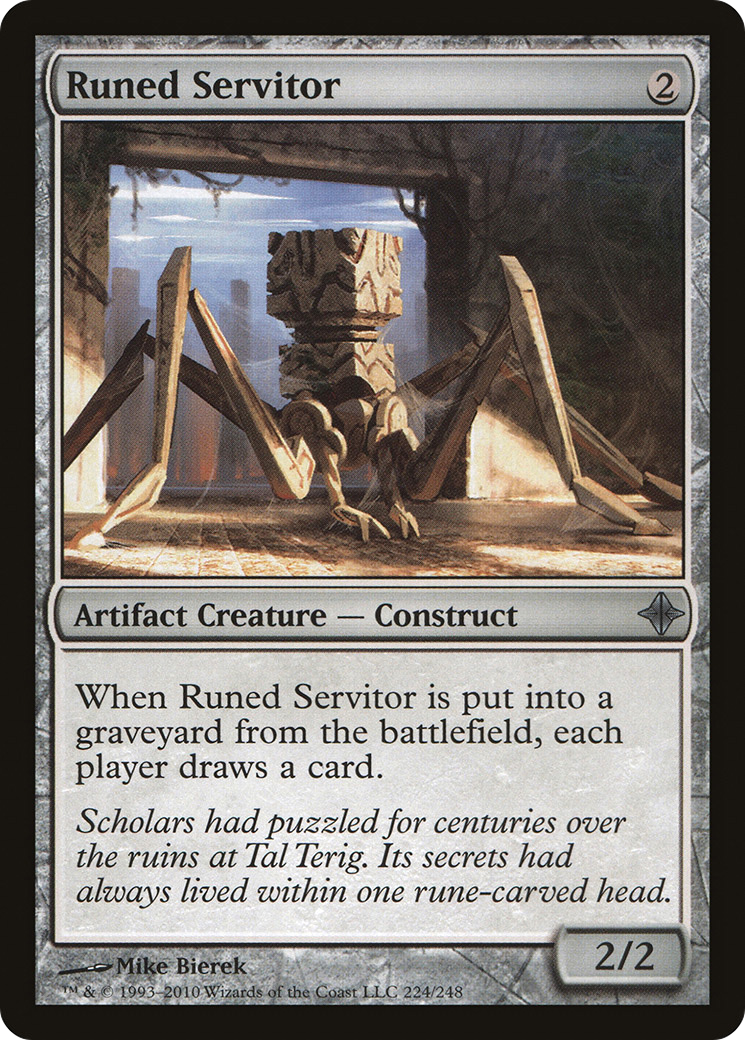 Runed Servitor (ROE-224)  - Rise of the Eldrazi