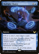 Multiple Choice (Extended Art) (STX-298) - Strixhaven: School of Mages: (Extended Art)