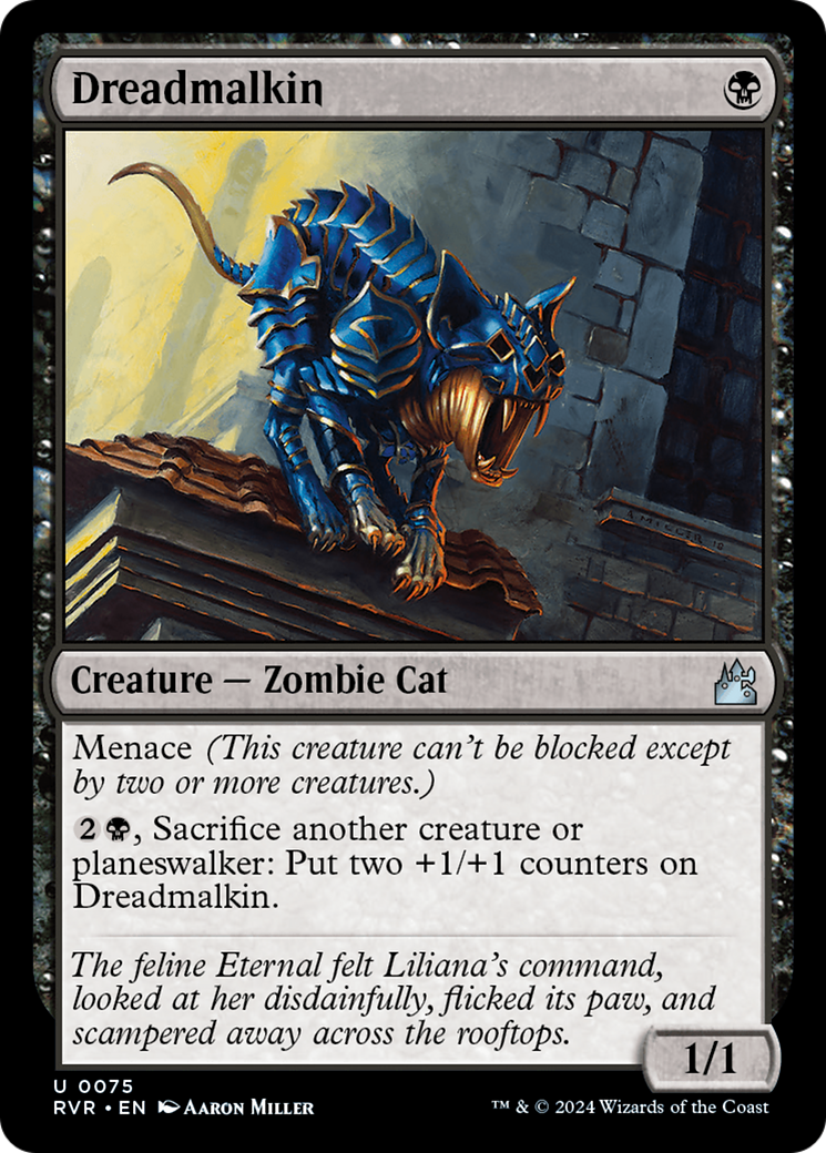 Dreadmalkin (RVR-075)  - Ravnica Remastered