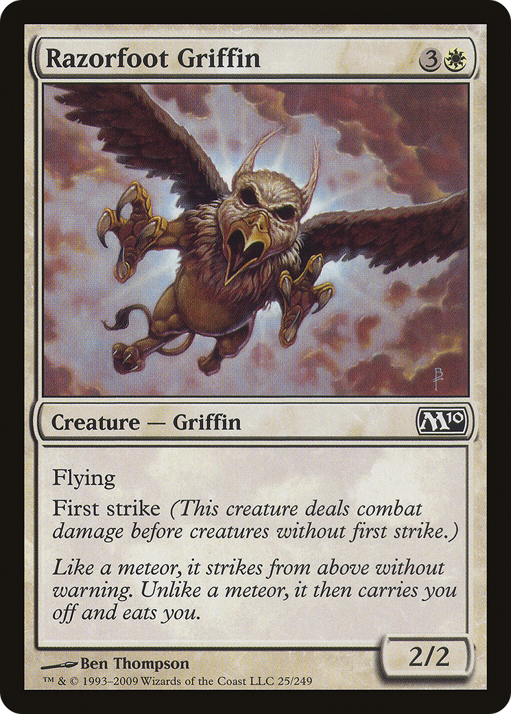 Razorfoot Griffin (M10-025)  Foil - Magic 2010