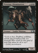 Minotaur Abomination (M14-107)  Foil - Magic 2014