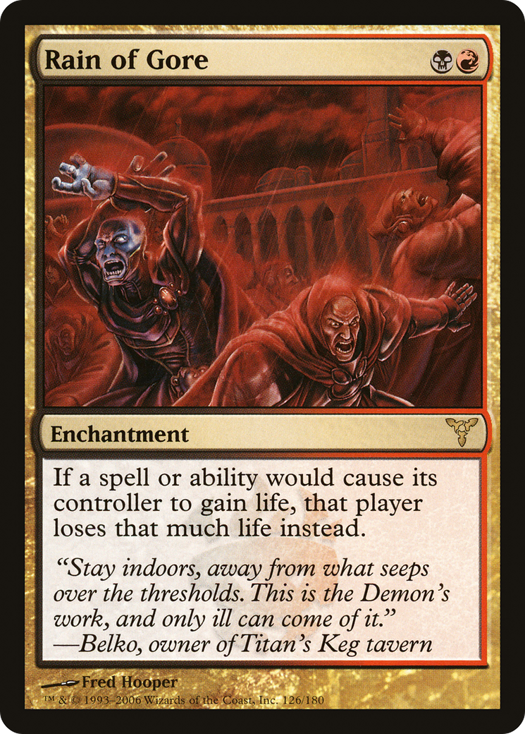 Rain of Gore (DIS-126)  - Dissension