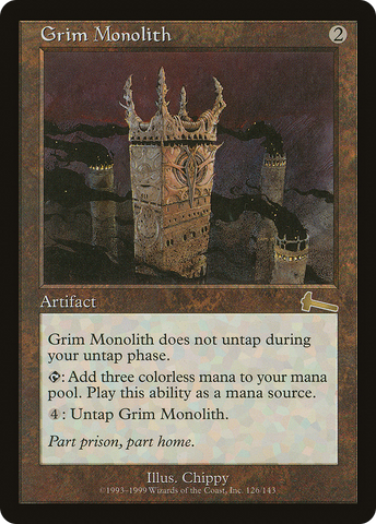 Grim Monolith (ULG-126)  - Urza's Legacy