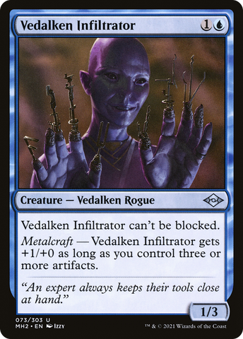 Vedalken Infiltrator (MH2-073)  Foil - Modern Horizons 2