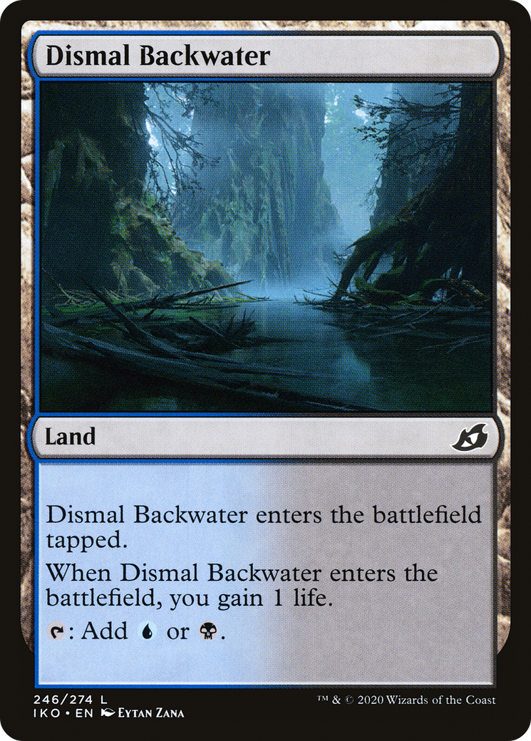 Dismal Backwater (IKO-246)  Foil - Ikoria: Lair of Behemoths
