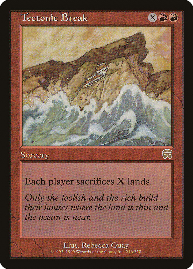 Tectonic Break (MMQ-216)  Foil - Mercadian Masques