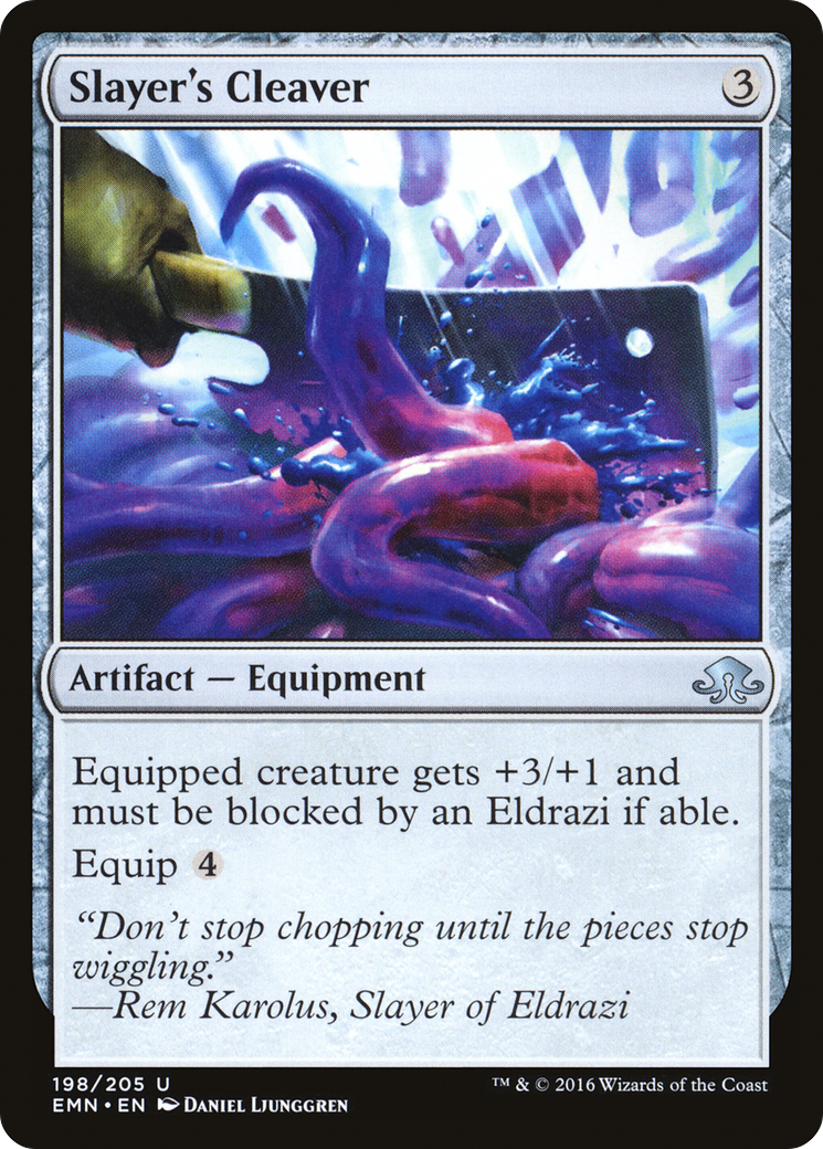 Slayer's Cleaver (EMN-198)  Foil - Eldritch Moon