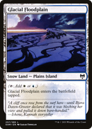 Glacial Floodplain (KHM-257) - Kaldheim: (snow) Foil