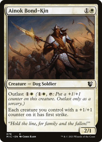 Ainok Bond-Kin (MIC-078)  - Midnight Hunt Commander