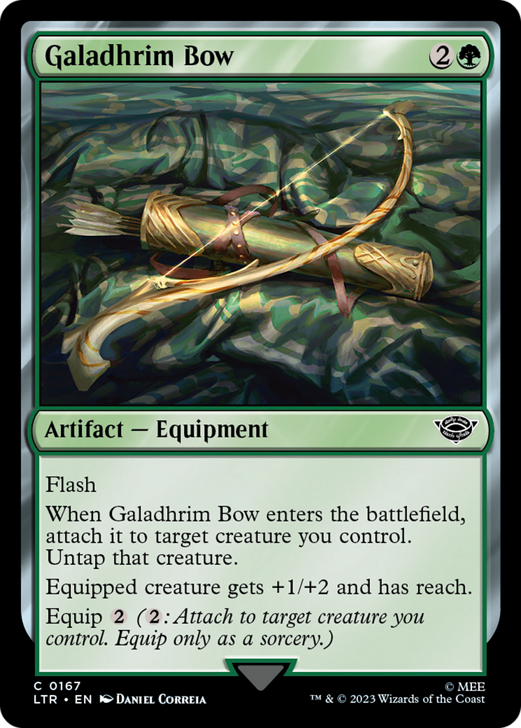 Galadhrim Bow (LTR-167) - The Lord of the Rings: Tales of Middle-earth Foil