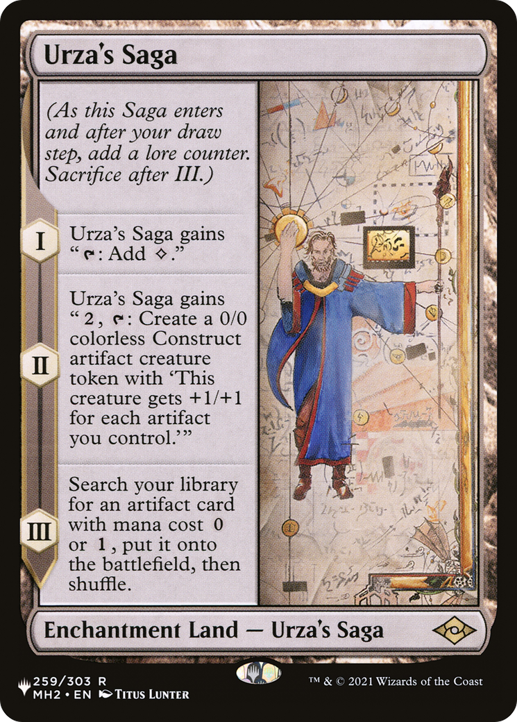 Urza's Saga (LIST-259/303)  - The List