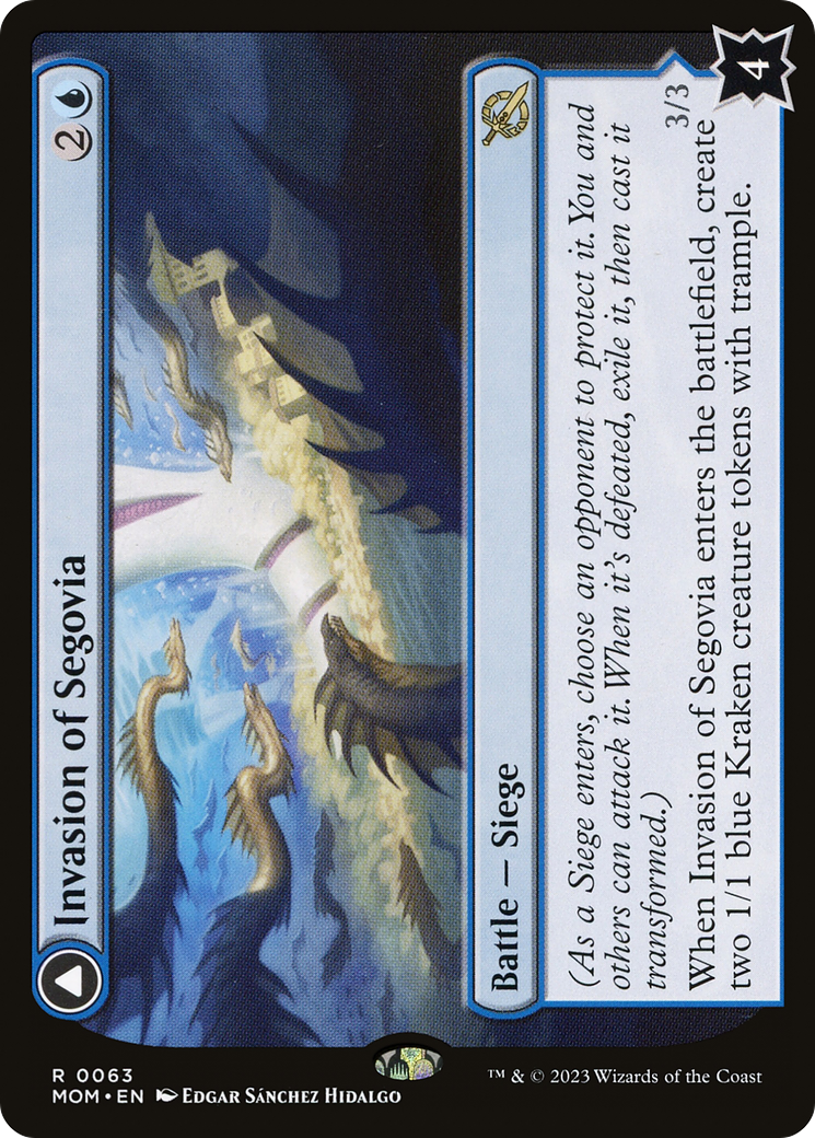 Invasion of Segovia (MOM-063)  Foil - March of the Machine