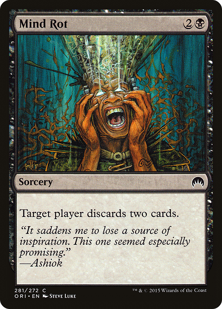 Mind Rot (ORI-281)  Foil - Magic Origins