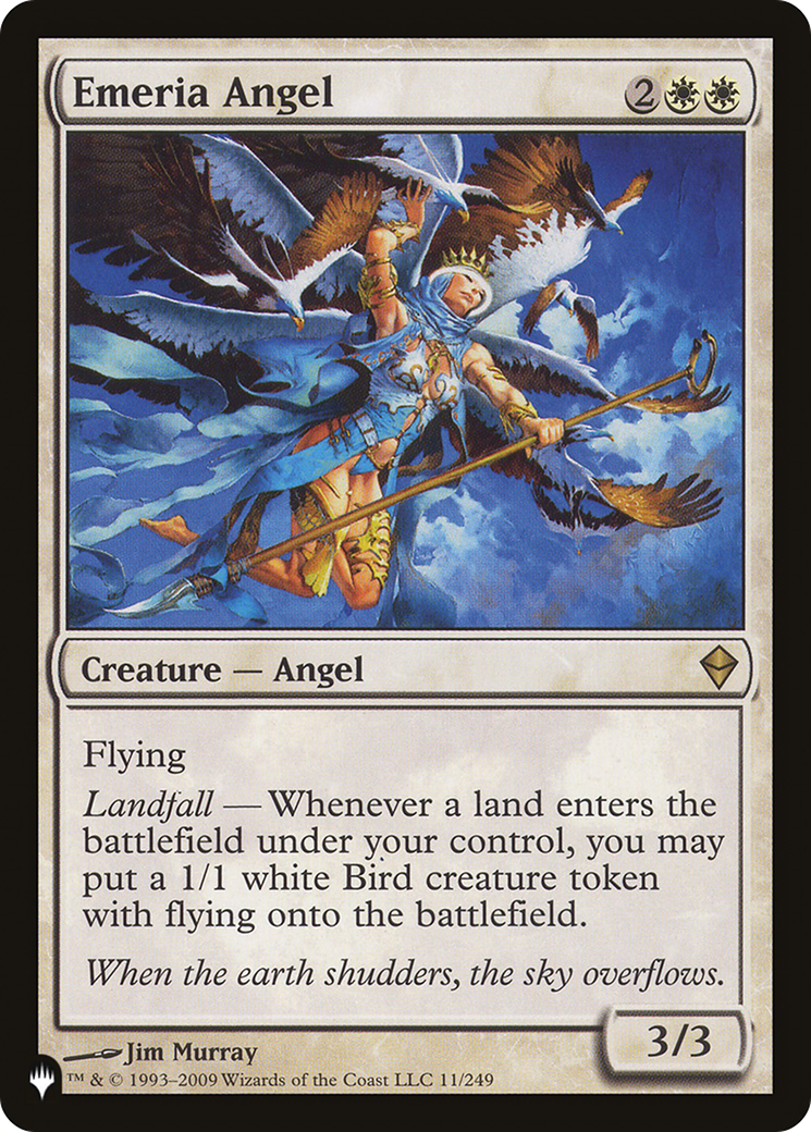 Emeria Angel (LIST-11/249)  - The List