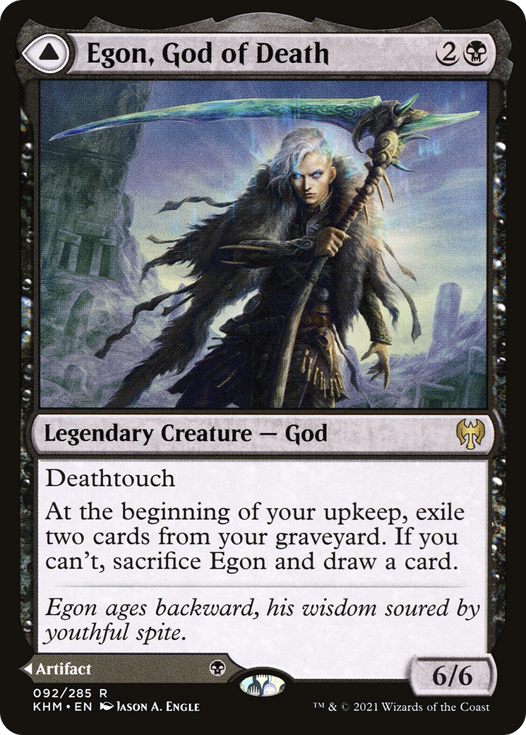 Egon, God of Death (KHM-092)  Foil - Kaldheim