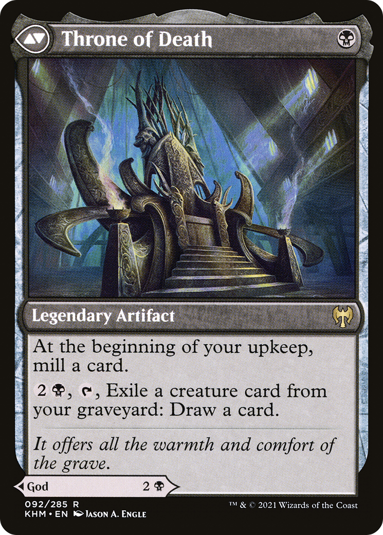 Egon, God of Death (KHM-092)  Foil - Kaldheim