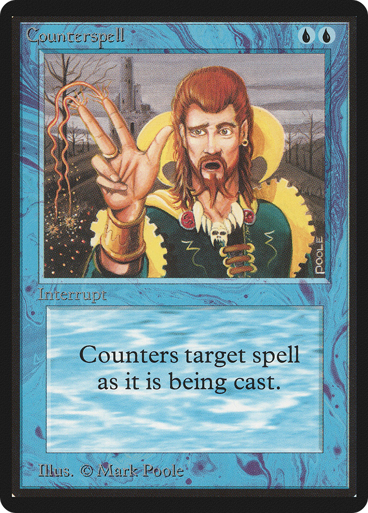 Counterspell (LEB-)  - Limited Edition Beta
