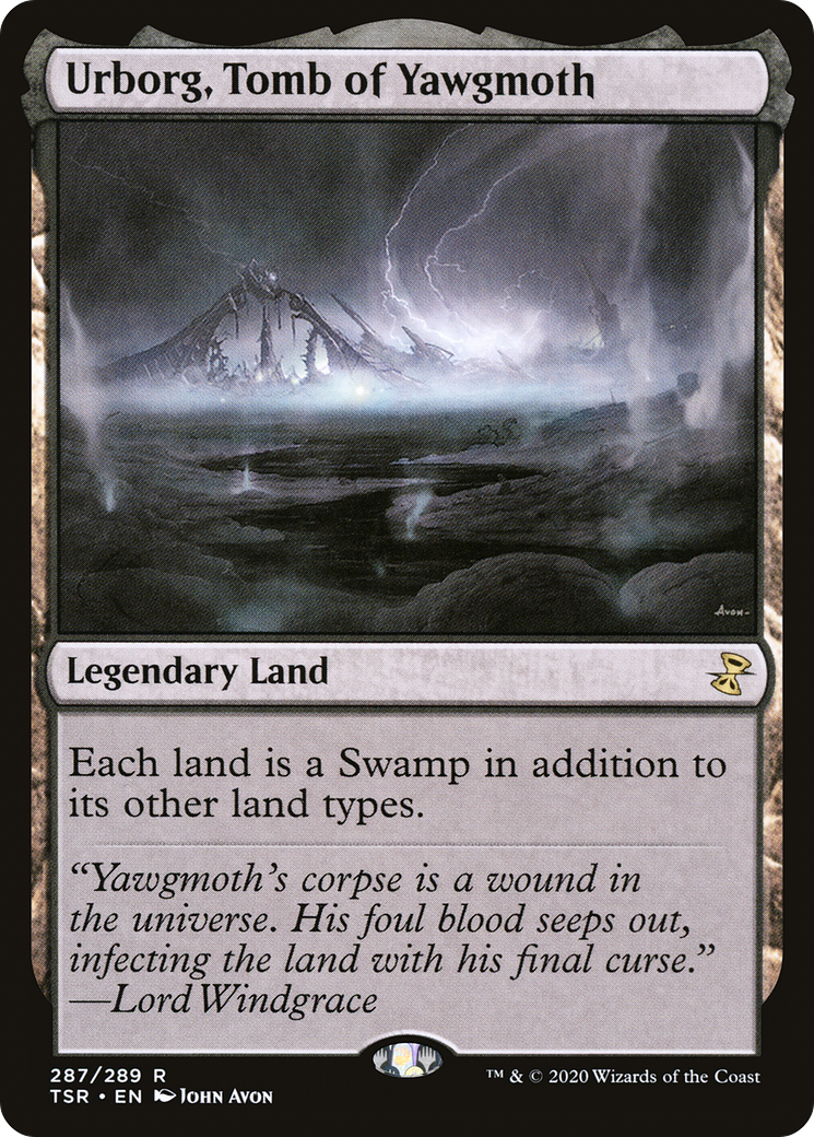 Urborg, Tomb of Yawgmoth (TSR-287)  Foil - Time Spiral Remastered