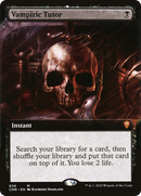 Vampiric Tutor (Extended Art) (CMR-656)  - Commander Legends: (Extended Art)
